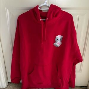 Anti Social Social Club Get Weird Hoodie with Dice Graphic